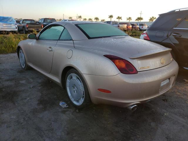 Photo 3 from auction – 2002 LEXUS SC 430 with VIN JTHFN48Y920018804