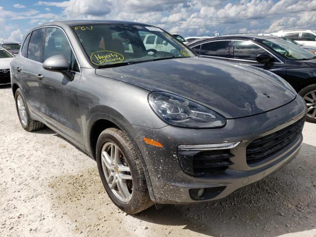 PORSCHE CAYENNE 2016 with VIN WP1AA2A25GLA01827 - Photo from auction