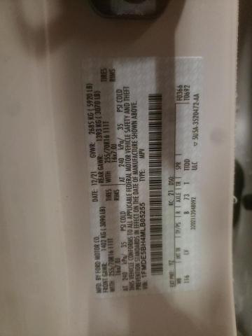 Photo 10 from auction – 2021 FORD BRONCO BAS with VIN 1FMDE5BH4MLB05255