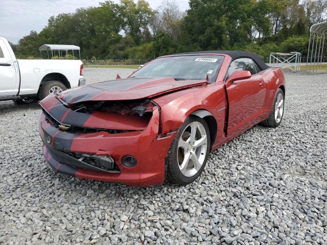 Photo 2 from auction – 2015 CHEVROLET CAMARO LT with VIN 2G1FF3D33F9243114