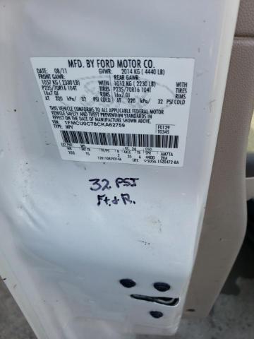 Photo 10 from auction – 2012 FORD ESCAPE XLS with VIN 1FMCU0C78CKA62759