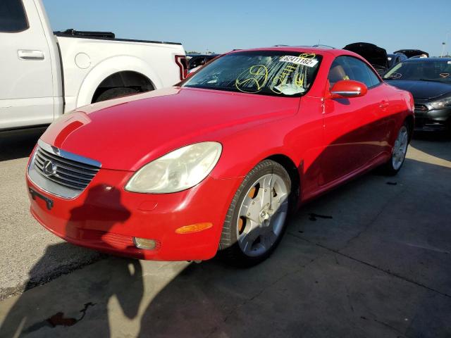 Photo 2 from auction – 2002 LEXUS SC 430 with VIN JTHFN48Y220025853