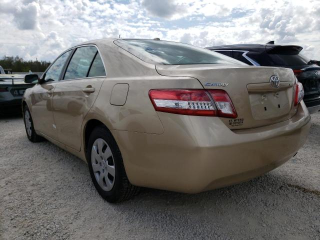 Photo 3 from auction – 2010 TOYOTA CAMRY BASE with VIN 4T4BF3EK1AR015704