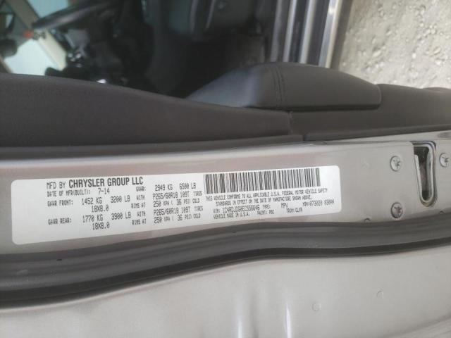 Photo 10 from auction – 2014 DODGE DURANGO LI with VIN 1C4RDJDG0EC556646