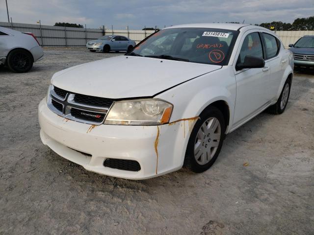 Photo 2 from auction – 2012 DODGE AVENGER SE with VIN 1C3CDZAB6CN293839