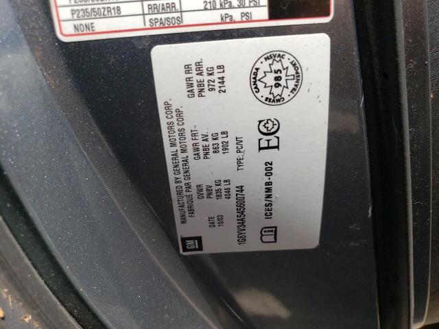 Photo 10 from auction – 2004 CADILLAC XLR with VIN 1G6YV34A545600744