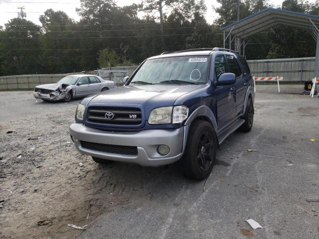 Photo 2 from auction – 2002 TOYOTA SEQUOIA SR with VIN 5TDZT34A32S109183
