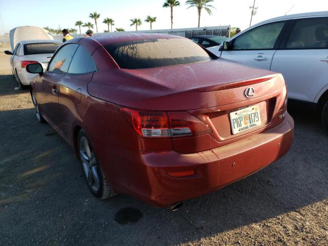 Photo 3 from auction – 2012 LEXUS IS 250 with VIN JTHFF2C26C2523533