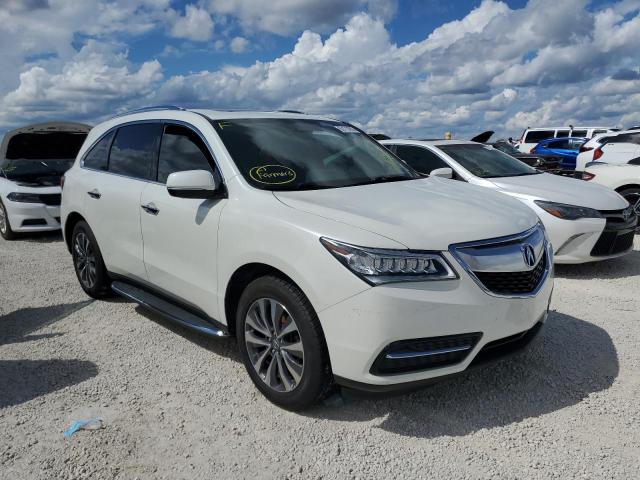 ACURA MDX TECHNO 2016 with VIN 5FRYD4H41GB026137 - Photo from auction