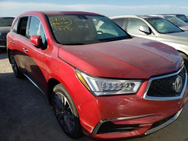 ACURA MDX TECHNO 2019 with VIN 5J8YD3H56KL002265 - Photo from auction
