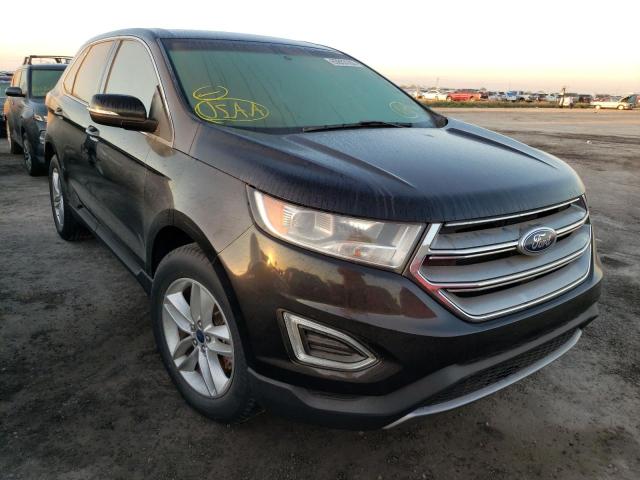 FORD EDGE SEL 2016 with VIN 2FMPK4J83GBB76405 - Photo from auction