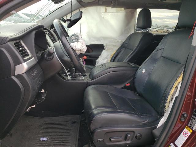 Photo 5 from auction – 2015 TOYOTA HIGHLANDER with VIN 5TDYKRFH7FS100150