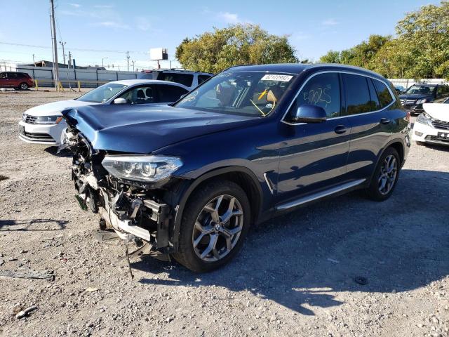 Photo 2 from auction – 2021 BMW X3 XDRIVE3 with VIN 5UXTY5C09M9D71479