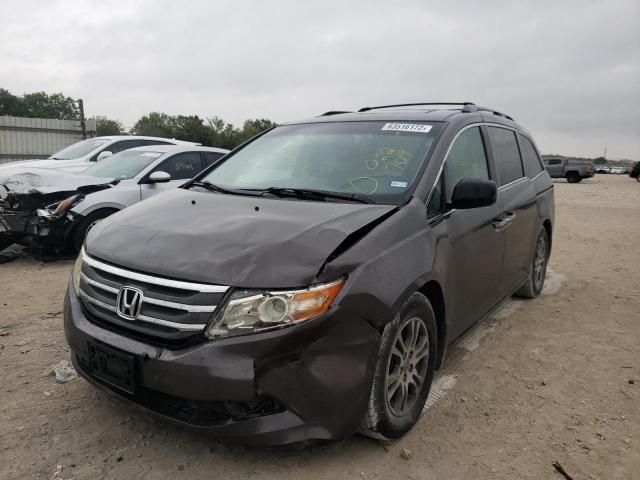 Photo 2 from auction – 2013 HONDA ODYSSEY EX with VIN 5FNRL5H66DB022709