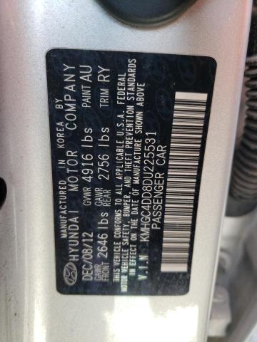Photo 10 from auction – 2013 HYUNDAI GENESIS 3. with VIN KMHGC4DD8DU225531