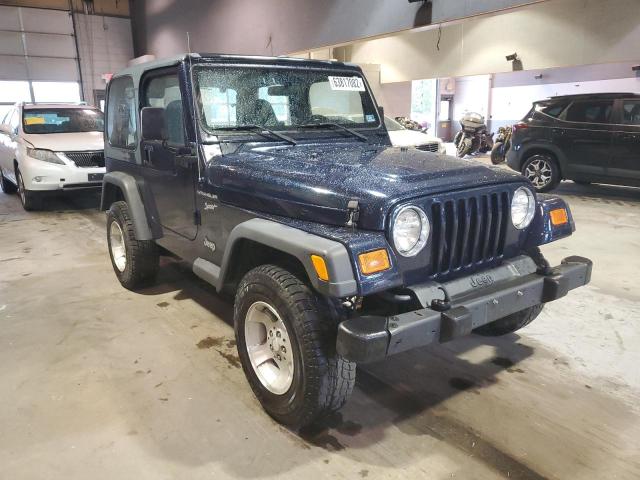 JEEP WRANGLER / 2002 with VIN 1J4FA49S32P735885 - Photo from auction