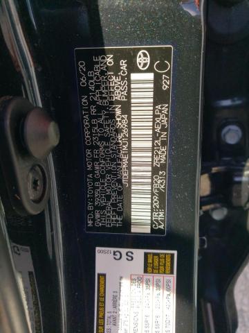 Photo 10 from auction – 2021 TOYOTA COROLLA LE with VIN JTDEPMAE1MJ126984