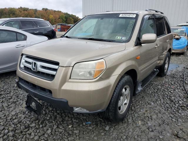 Photo 2 from auction – 2006 HONDA PILOT EX with VIN 2HKYF18586H517680