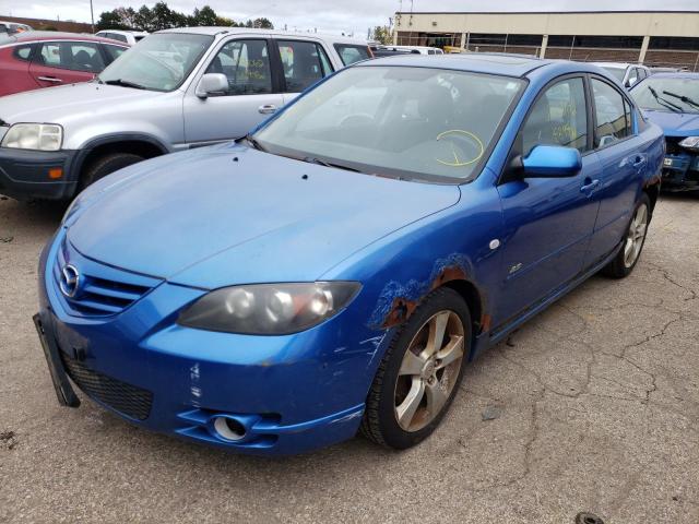 Photo 2 from auction – 2004 MAZDA 3 S with VIN JM1BK323941163581