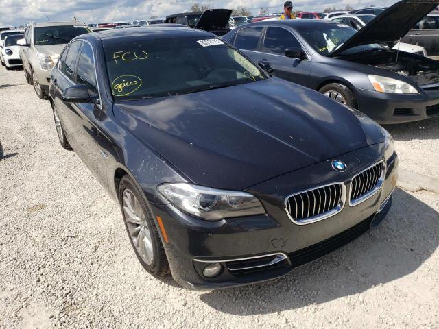 BMW 528 I 2014 with VIN WBA5A5C59ED505393 - Photo from auction