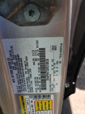 Photo 10 from auction – 2013 FORD FUSION SE with VIN 3FA6P0H73DR318858