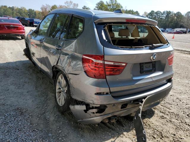 Photo 3 from auction – 2013 BMW X3 XDRIVE2 with VIN 5UXWX9C54D0A25489