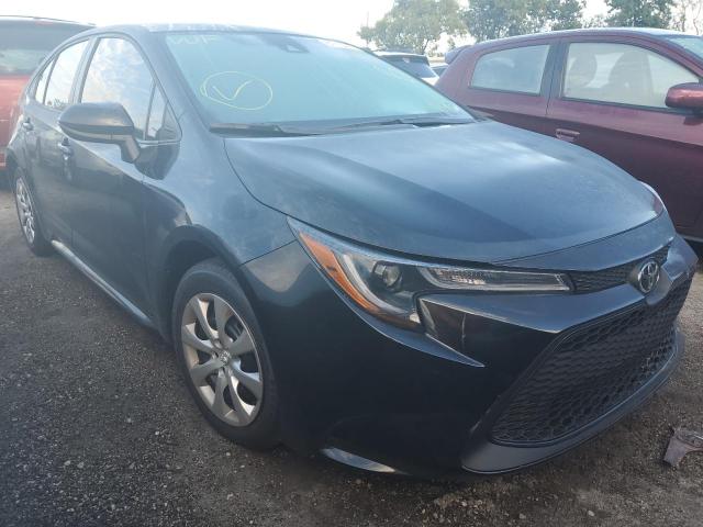 TOYOTA COROLLA LE 2022 with VIN 5YFEPMAE1NP356599 - Photo from auction