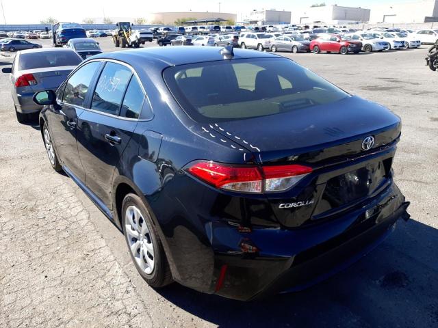 Photo 3 from auction – 2022 TOYOTA COROLLA LE with VIN JTDEPMAE3NJ224853