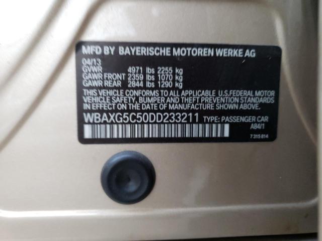 Photo 10 from auction – 2013 BMW 528 I with VIN WBAXG5C50DD233211
