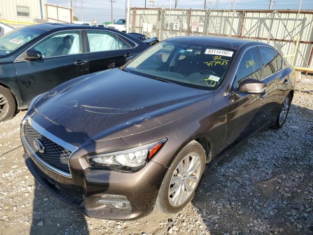 Photo 2 from auction – 2015 INFINITI Q50 BASE with VIN JN1BV7AP2FM357960