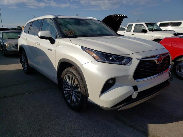 TOYOTA HIGHLANDER 2020 with VIN 5TDEBRCH3LS012795 - Photo from auction