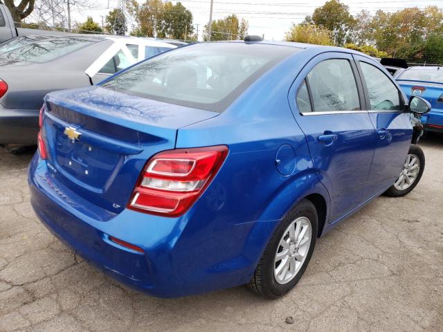 Photo 4 from auction – 2017 CHEVROLET SONIC LT with VIN 1G1JD5SH4H4149369