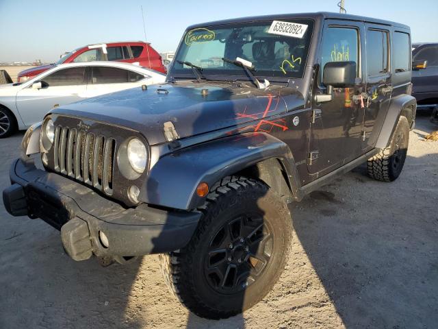 Photo 2 from auction – 2016 JEEP WRANGLER U with VIN 1C4BJWEG0GL182807