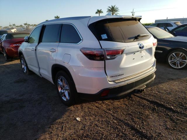 Photo 3 from auction – 2016 TOYOTA HIGHLANDER with VIN 5TDDCRFH8GS015749