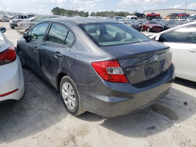 Photo 3 from auction – 2012 HONDA CIVIC LX with VIN 2HGFB2F56CH578222