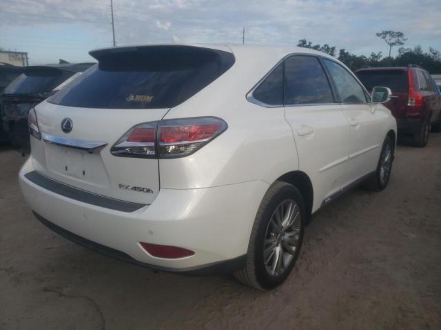 Photo 4 from auction – 2013 LEXUS RX 450 with VIN JTJZB1BA4D2412538