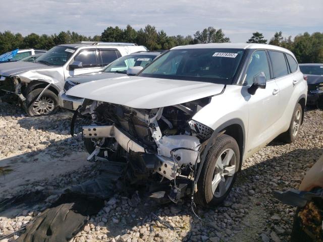Photo 2 from auction – 2022 TOYOTA HIGHLANDER with VIN 5TDBBRCH2NS075845