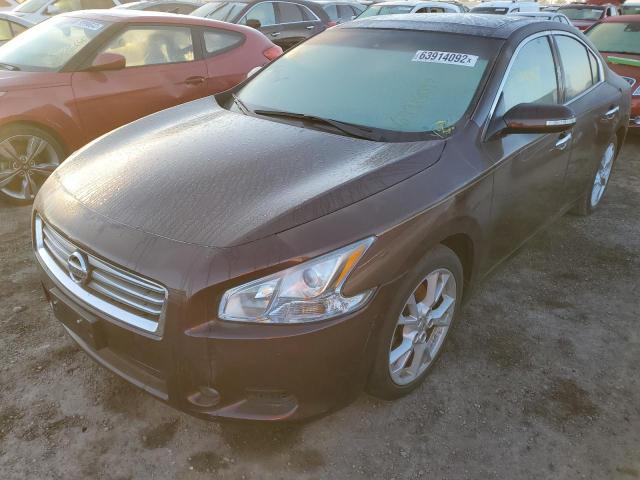 Photo 2 from auction – 2014 NISSAN MAXIMA S with VIN 1N4AA5AP9EC442684
