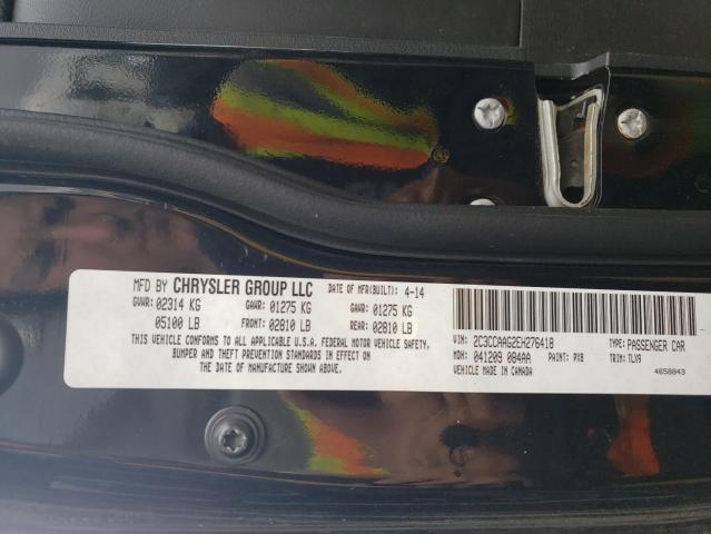 Photo 10 from auction – 2014 CHRYSLER 300 with VIN 2C3CCAAG2EH276418