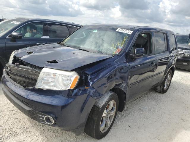 Photo 2 from auction – 2015 HONDA PILOT EXL with VIN 5FNYF3H50FB031309