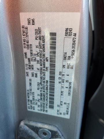 Photo 10 from auction – 2014 FORD ESCAPE SE with VIN 1FMCU9GX3EUB62158