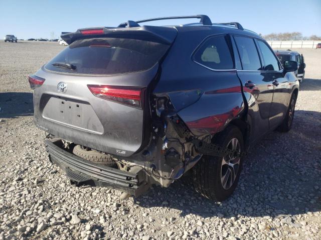 Photo 4 from auction – 2021 TOYOTA HIGHLANDER with VIN 5TDHZRAH8MS532682