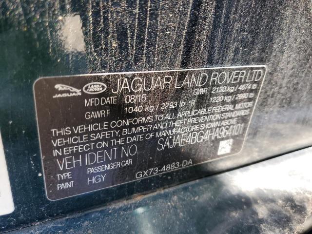 Photo 10 from auction – 2017 JAGUAR XE PRESTIG with VIN SAJAE4BG4HA964101