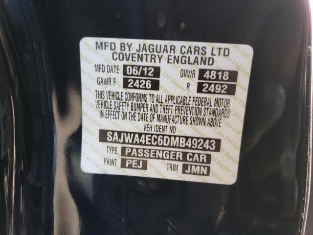 Photo 10 from auction – 2013 JAGUAR XKR with VIN SAJWA4EC6DMB49243