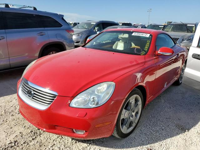 Photo 2 from auction – 2002 LEXUS SC 430 with VIN JTHFN48Y320005885