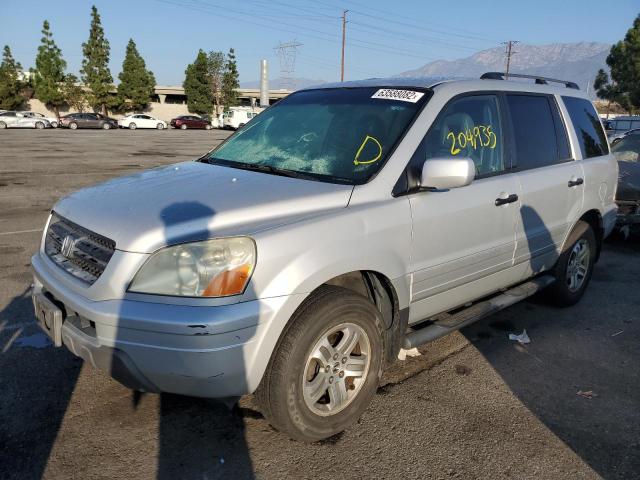 Photo 2 from auction – 2003 HONDA PILOT EXL with VIN 2HKYF18593H520969
