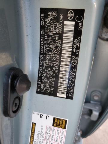 Photo 10 from auction – 2015 TOYOTA PRIUS with VIN JTDKN3DU8F1926903