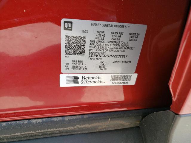 Photo 10 from auction – 2021 CADILLAC XT5 PREMIU with VIN 1GYKNCRS7MZ232817