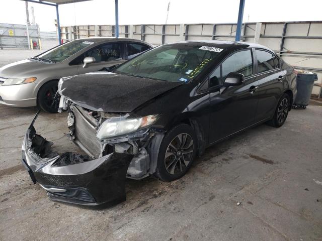 Photo 2 from auction – 2013 HONDA CIVIC EX with VIN 19XFB2F84DE032122