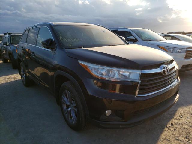 Photo 1 from auction – 2015 TOYOTA HIGHLANDER with VIN 5TDJKRFH1FS212881